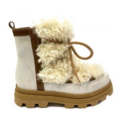 Regina Anet Curly Boot Women's in White
